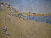 Paul Signac Beach at Saint-Briac By Paul Signac painting